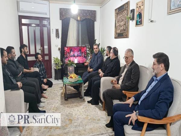 دیدار با خانواده شهید والامقام سیدعلی احمدنژاد از شهدای جنگ رمضان